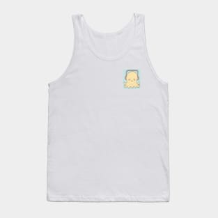 Cute octopus listening to good music Tank Top